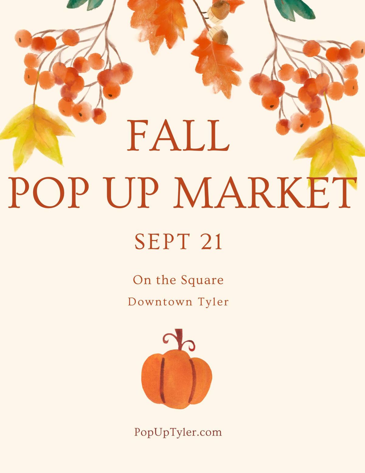 Fall PopUp Market