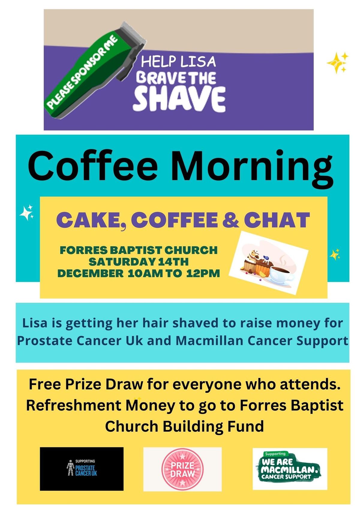 Fundraiser Coffee morning