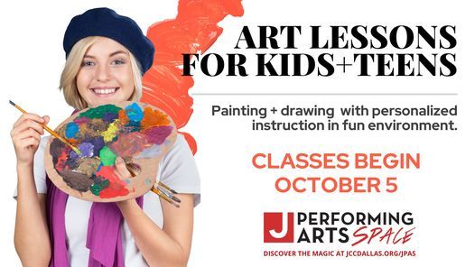 Art Lessons for Kids and Teens