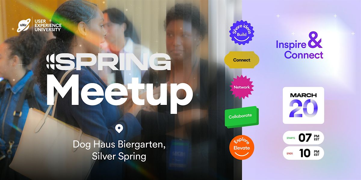 UXCON '25 Spring Meet-up