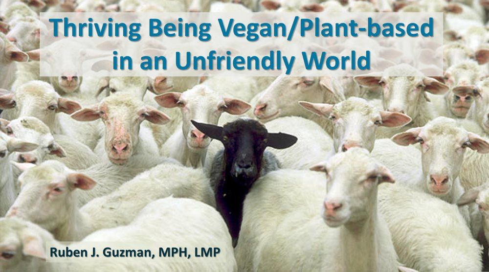 Thriving Being Vegan\/Plant-based in an Unfriendly World