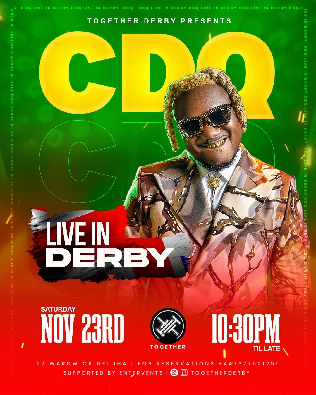 CDQ Live in Derby