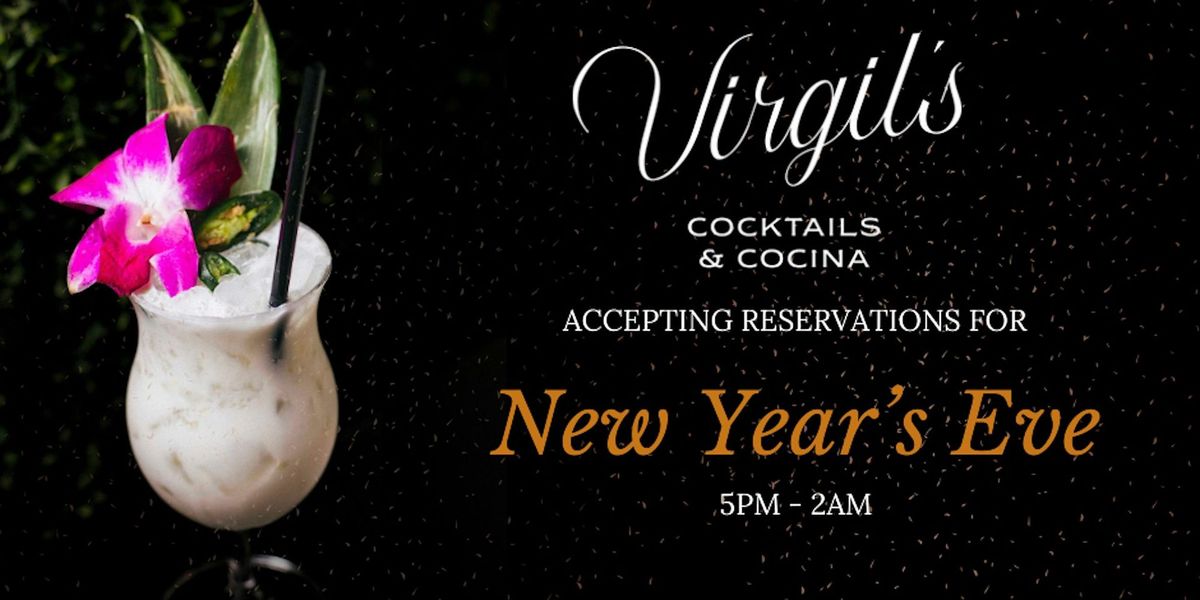 New Year's Eve 2025 at Virgil's Cocktails and Cocina