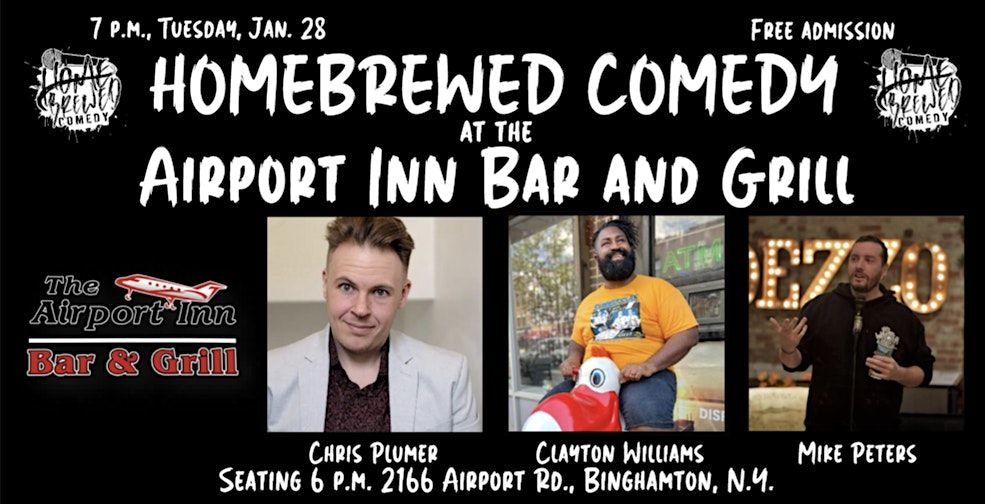 Homebrewed Comedy at the Airport Inn Bar and Grill