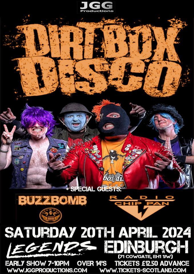 Dirt Box Disco + Buzzbomb, Radio Chip Pan 