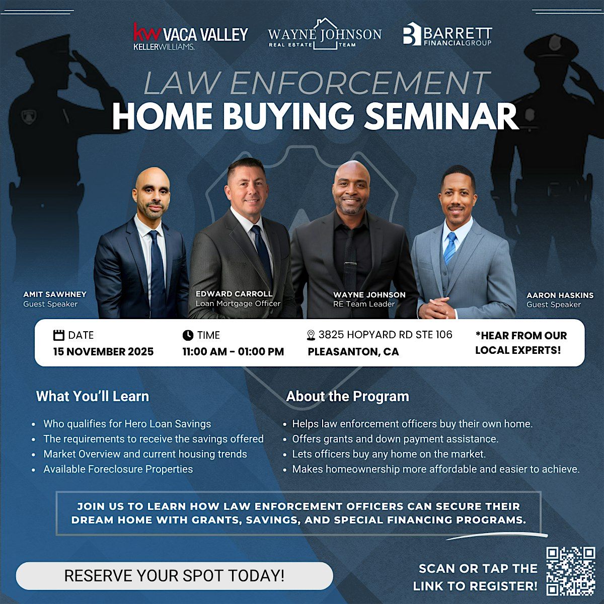 FREE Law Enforcement Home Buying Seminar