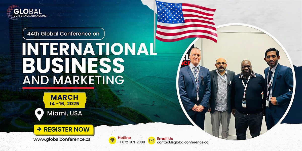 44th Global Conference on International Business and Marketing (GCIBM)