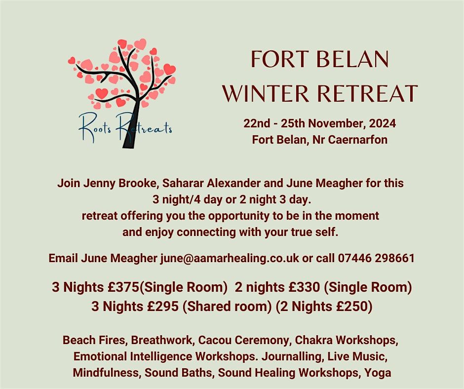 Fort Belan Winter Retreat, Near Caernarfon from \u00a3250