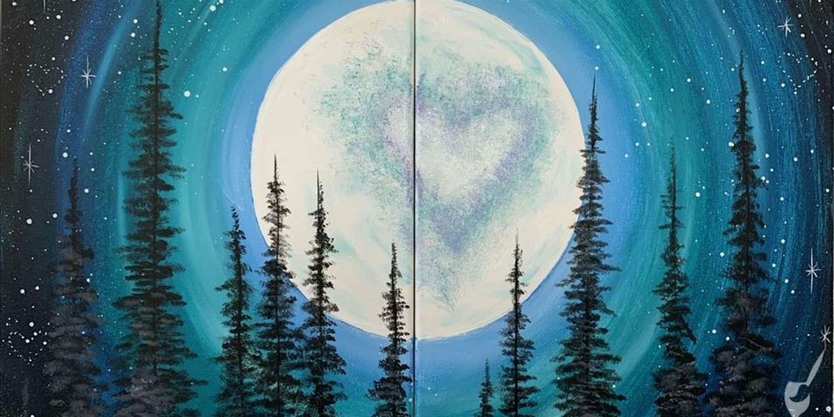 Moonlight for Two - Paint and Sip by Classpop!\u2122