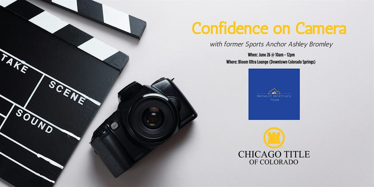 Confidence on Camera - with Former Sports Anchor Ashley Bromley