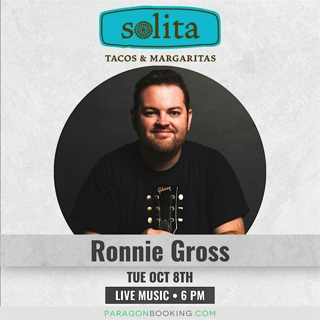 Taco Tuesday Fiesta :  Live Music in Orlando FL featuring Ronnie Gross at Solita Tacos & Margaritas (Orlando)