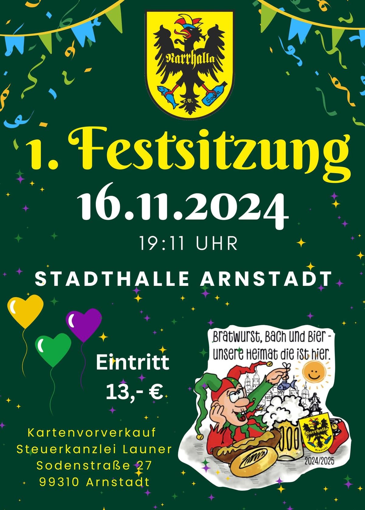 1. Festsitzung 