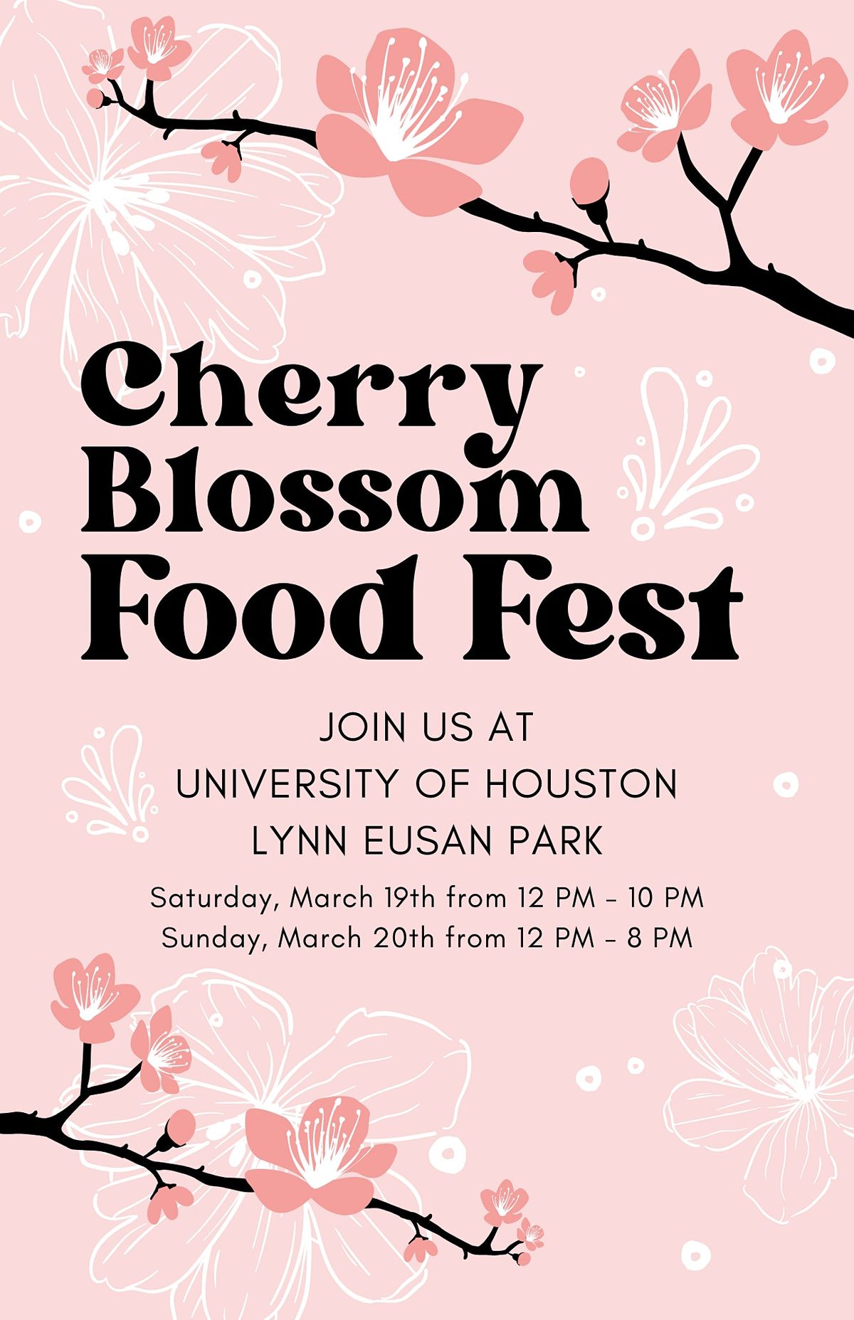 Cherry Blossom Food Festival