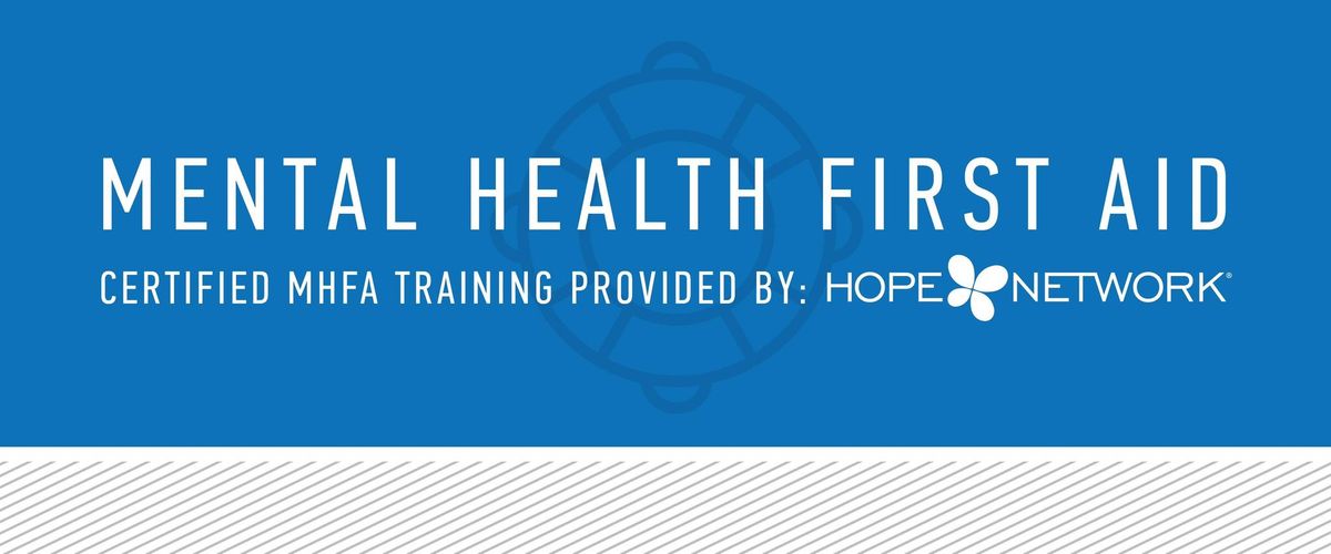 Adult Mental Heath First Aid Training (MSU)