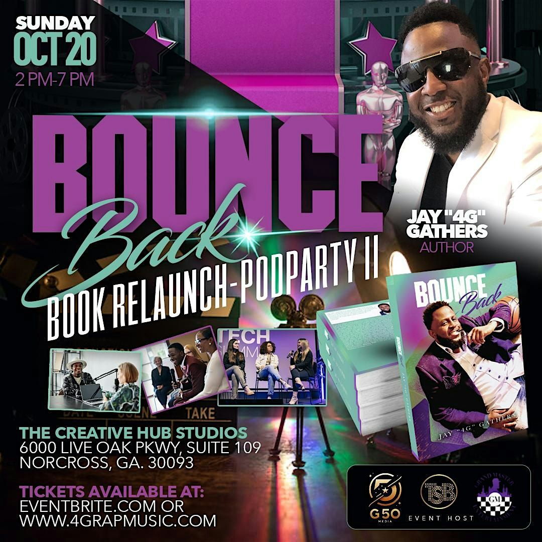 BOUNCE BACK BOOK RELAUNCH-PODPARTY II