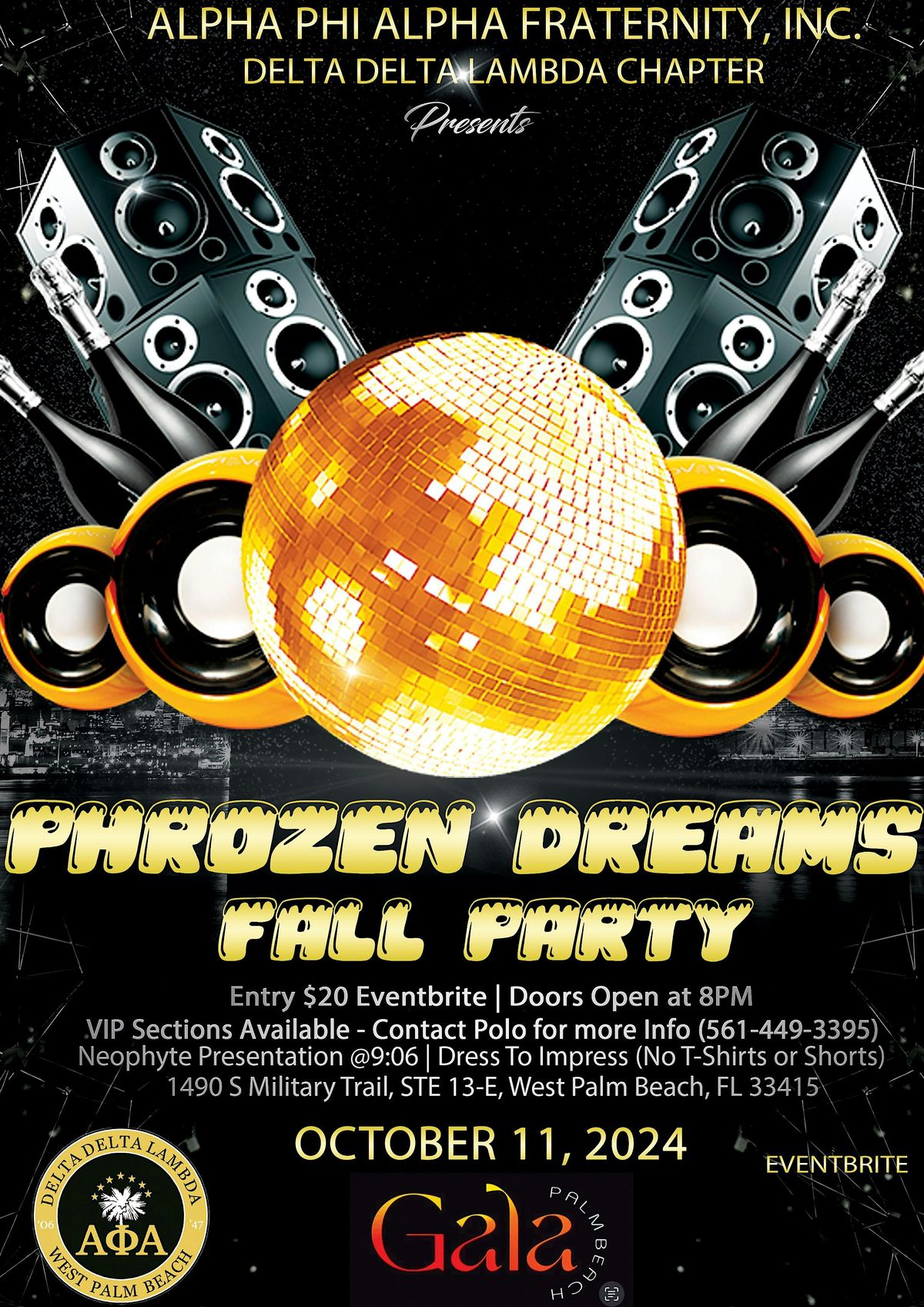 DELTA DELTA LAMBDA FALL PARTY (PHROZEN DREAMS)