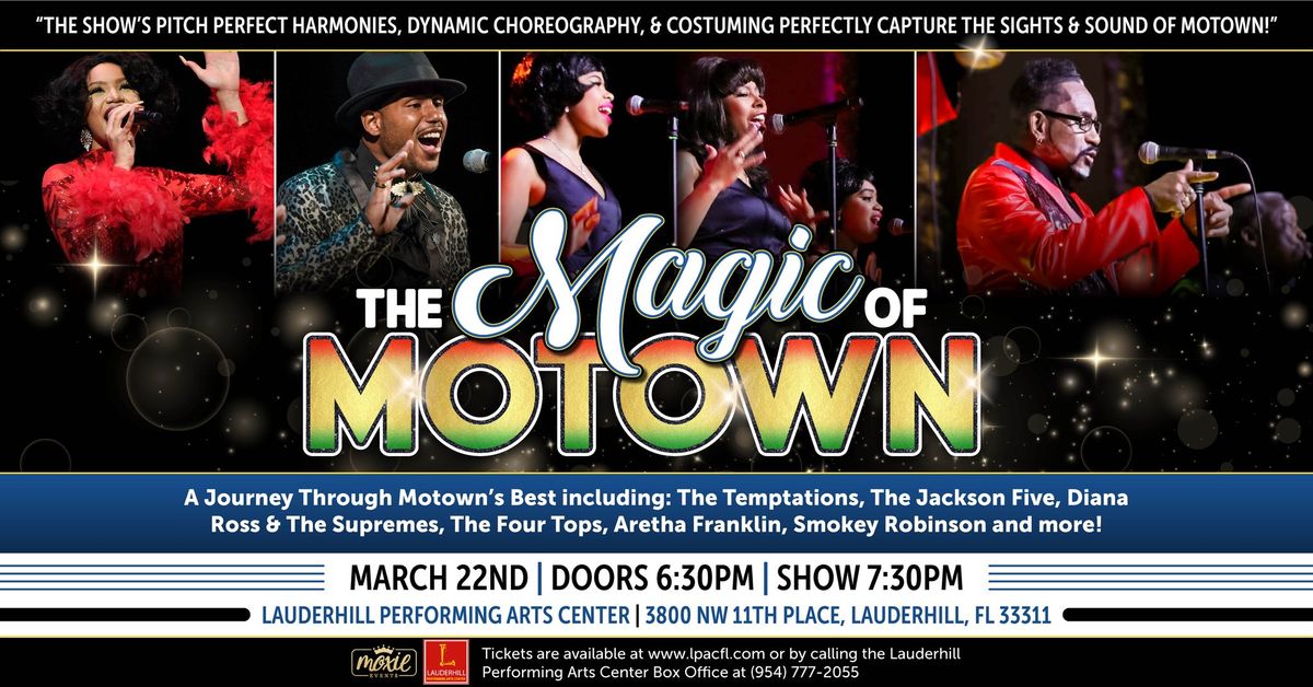 The Magic of Motown - Lauderhill, FL