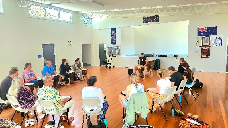 African Djembe Drumming Workshop at Lake Macquarie