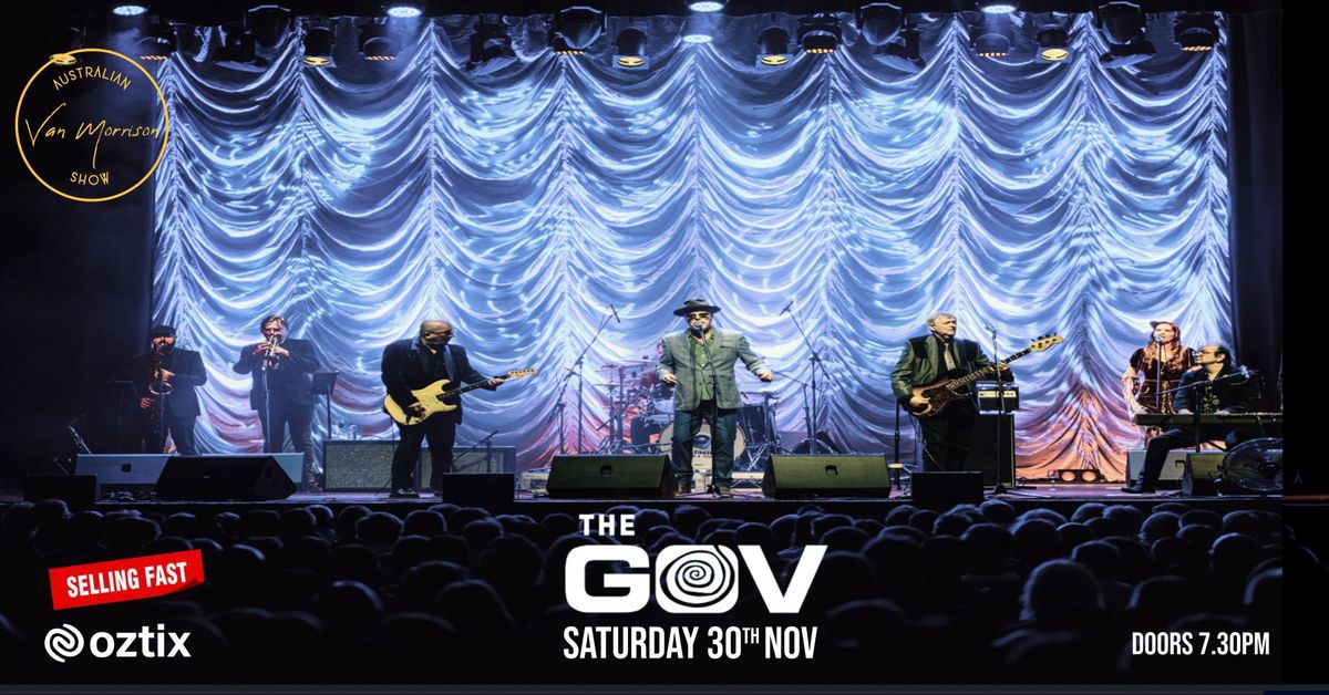 The Australian Van Morrison Show live at The GOV