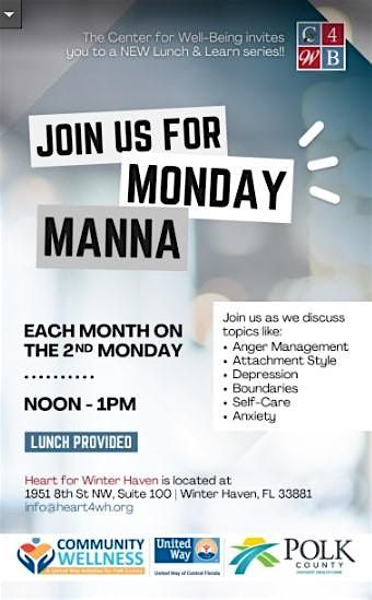 Monday Manna!