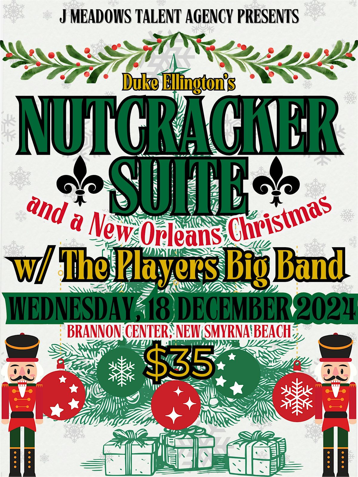 Music of the NUTCRACKER and a New Orleans Christmas 7 PM Show