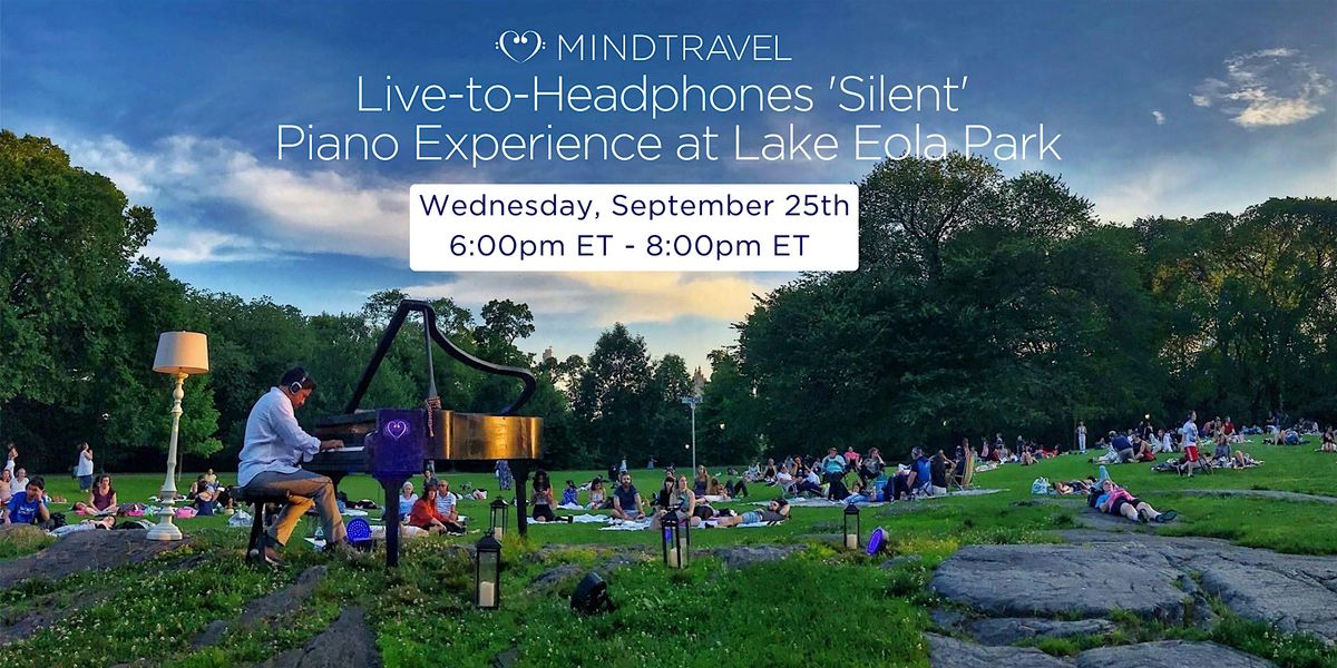 MindTravel Live-to-Headphones 'Silent' Piano Concert at Lake Eola Park