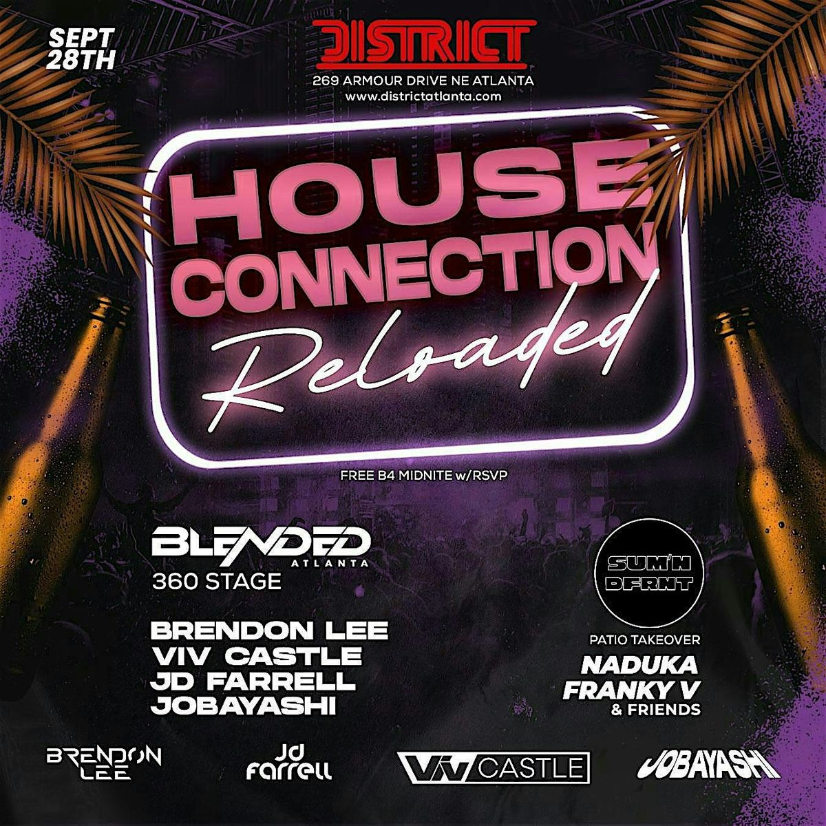 House Connection Reloaded x SUM'N DFRNT