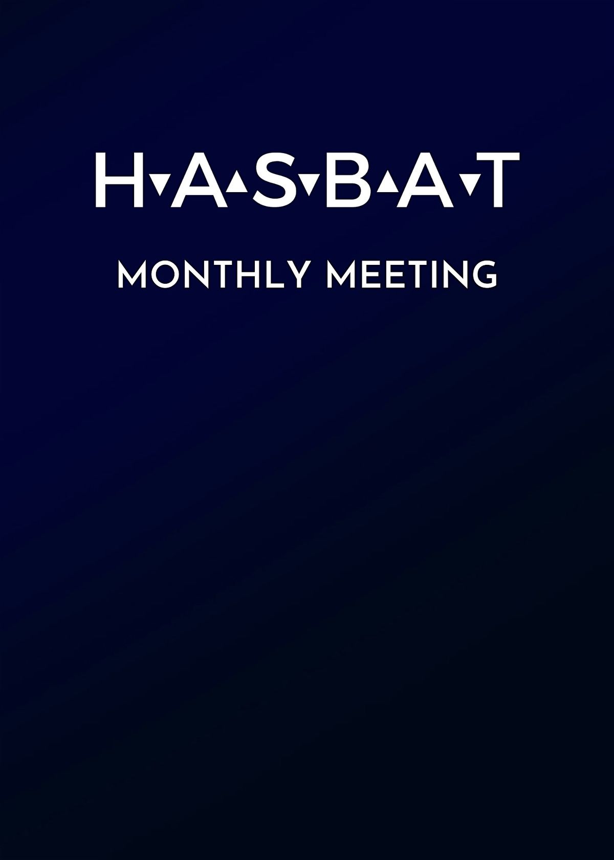 HASBAT  Monthly Membership Meeting, Training, and Luncheon - June 6th