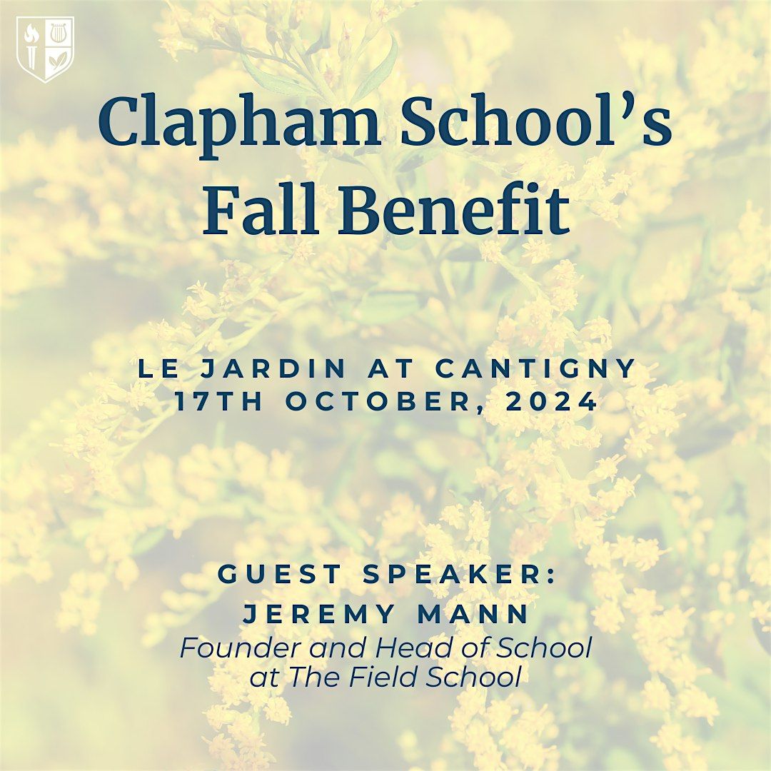 Clapham School's Fall Benefit