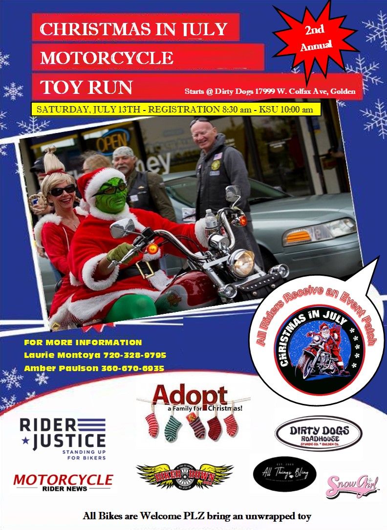 Christmas in July Toy Run