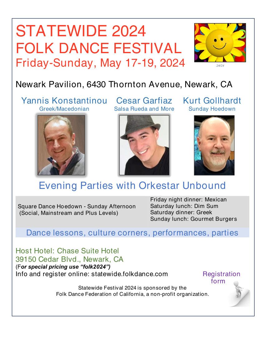 Statewide Folk Dance Festival 2024