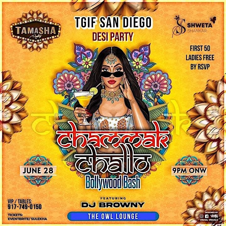 #1 RATED BOLLYWOOD PARTY TGIF @ OWN LOUNGE - SAN DIEGO DESI NIGHT