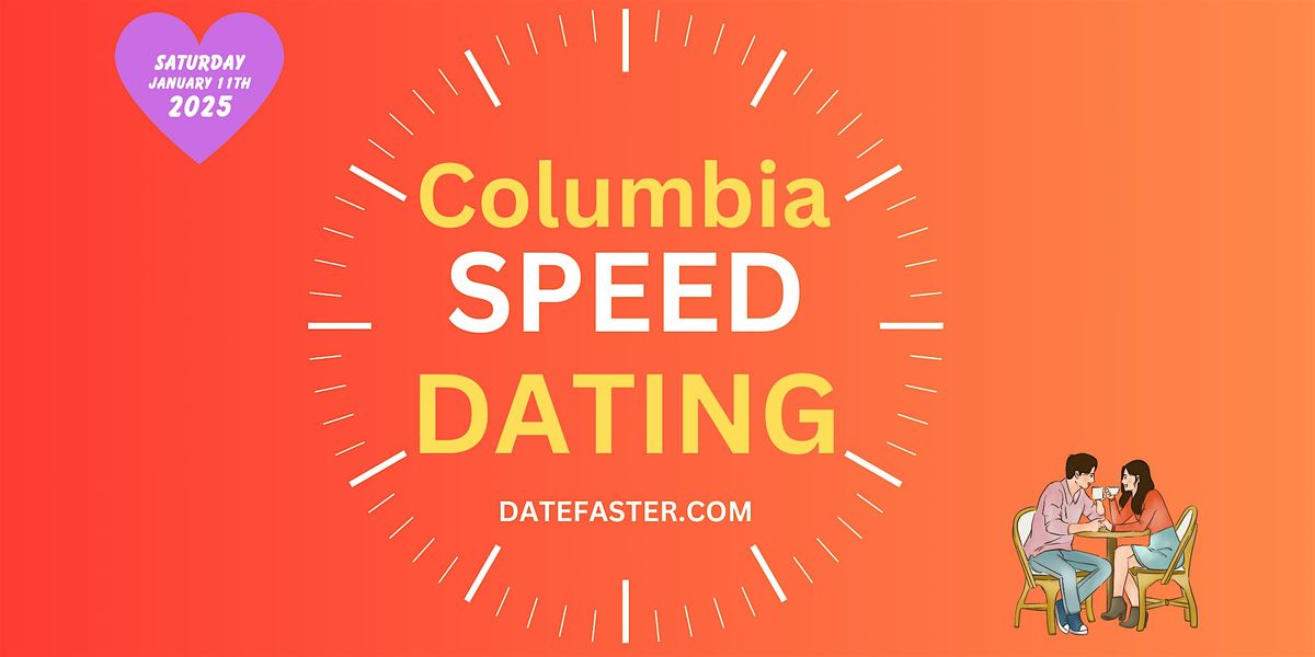 Speed Dating Columbia Singles 24-39