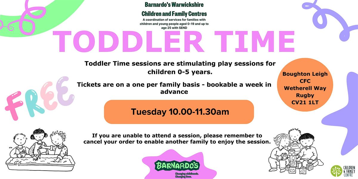 Toddler Time - Boughton Leigh CFC