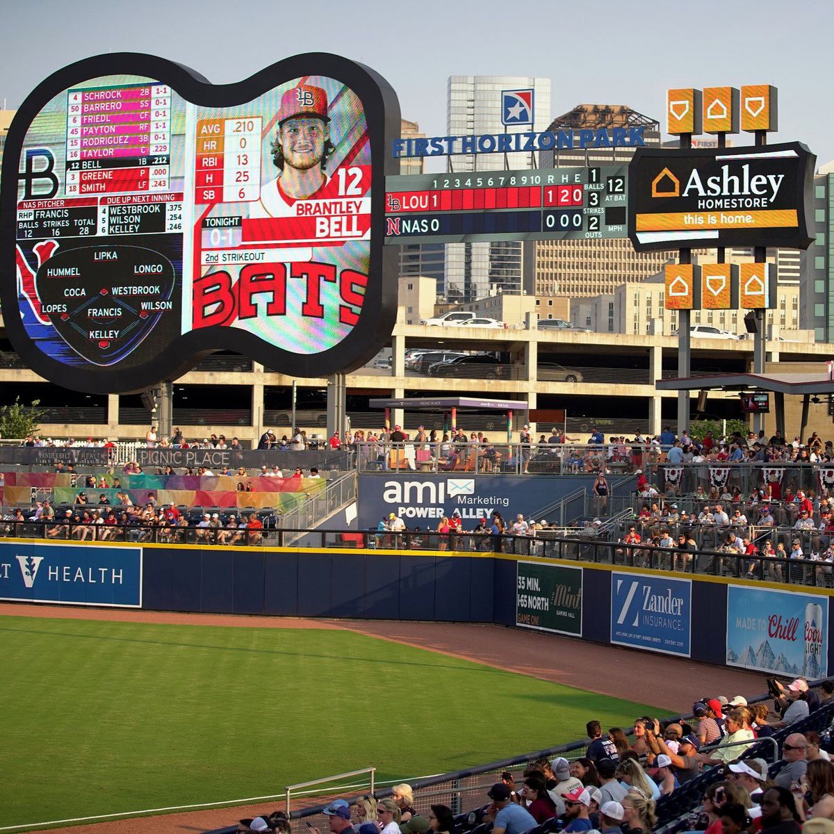 Durham Bulls at Nashville Sounds at First Horizon Park