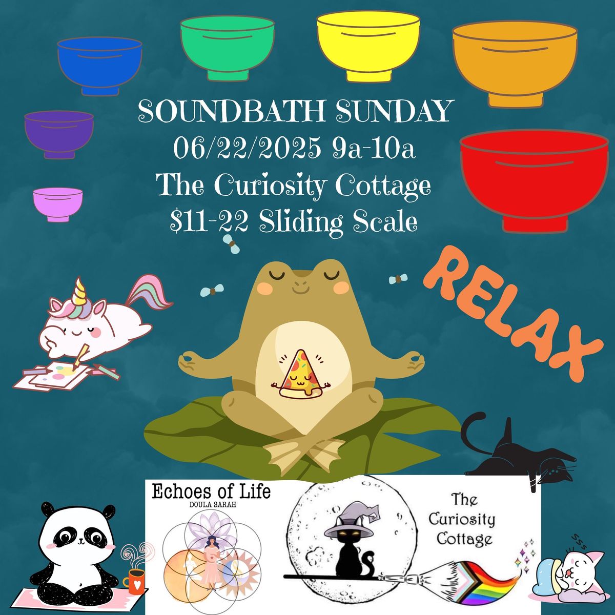 SOUNDBATH SUNDAY @ The Curiosity Cottage