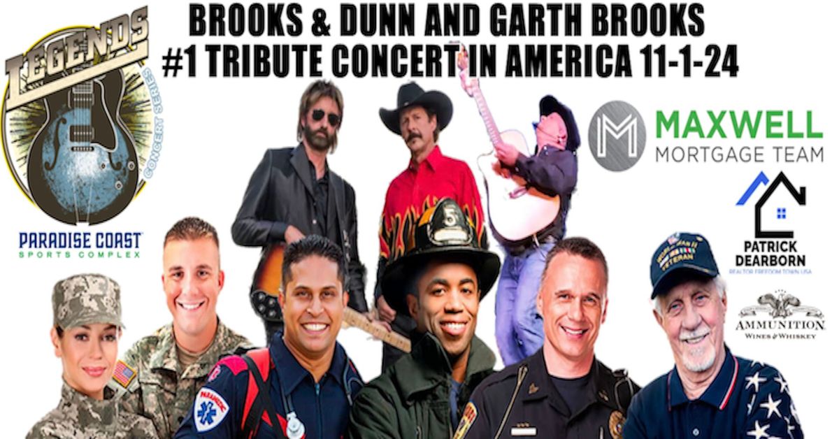 Maxwell Mortgage Legends Concert Series Brooks & Dunn and Garth Brooks #1 Tribute Concert 11-1-2024