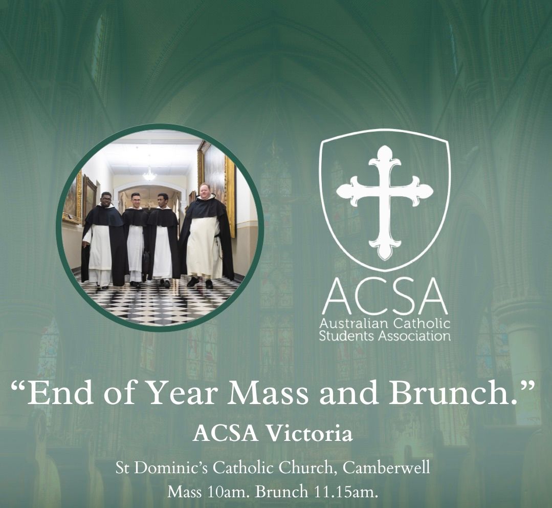 ACSA Victoria End of Year Mass & Brunch