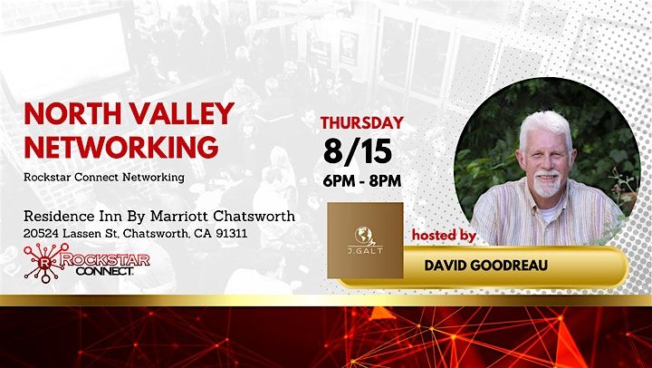 Free North Valley Rockstar Connect Networking Event (June, near L.A.)