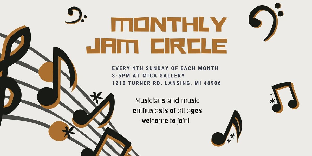 2025 Monthly Jam Circles