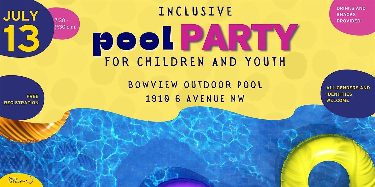 Inclusive Pool Party for Children and Youth