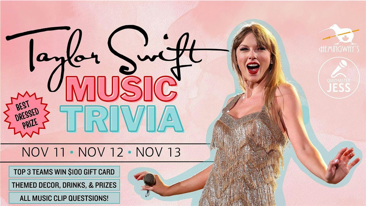 Taylor Swift Music Trivia