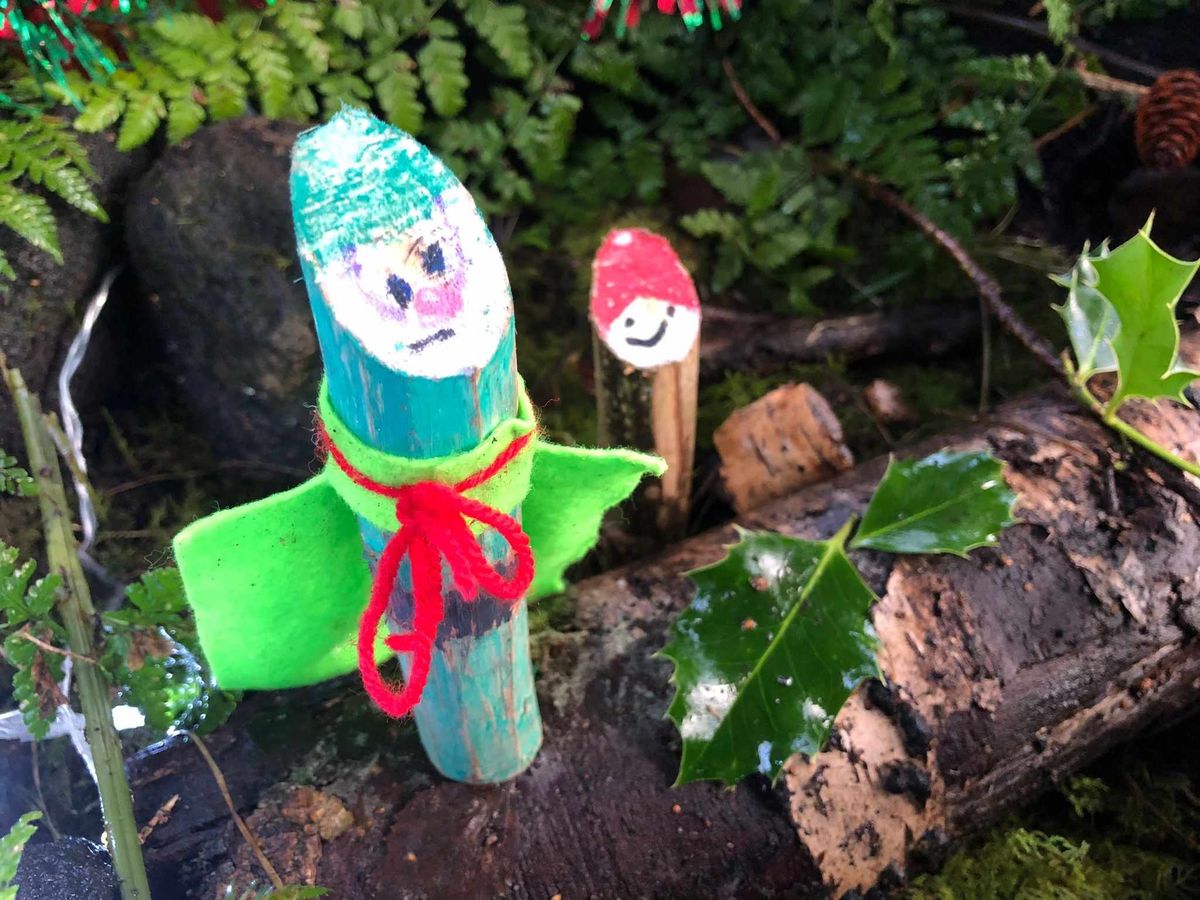 Christmas Crafts for Kids at RSPB Ynys-hir