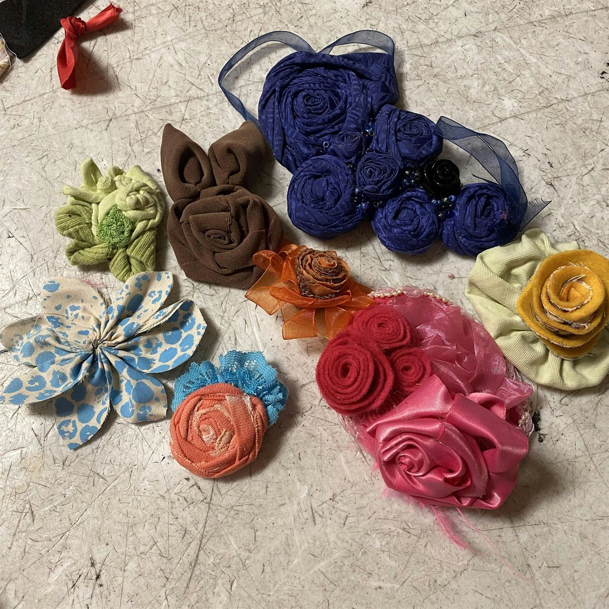 Fabric Flowers