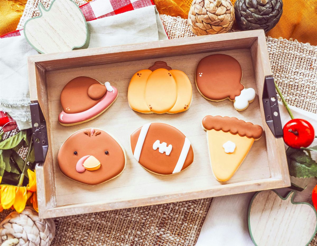 Nov 23 2:00-Gobble Gobble Sugar Cookie Decorating Class!