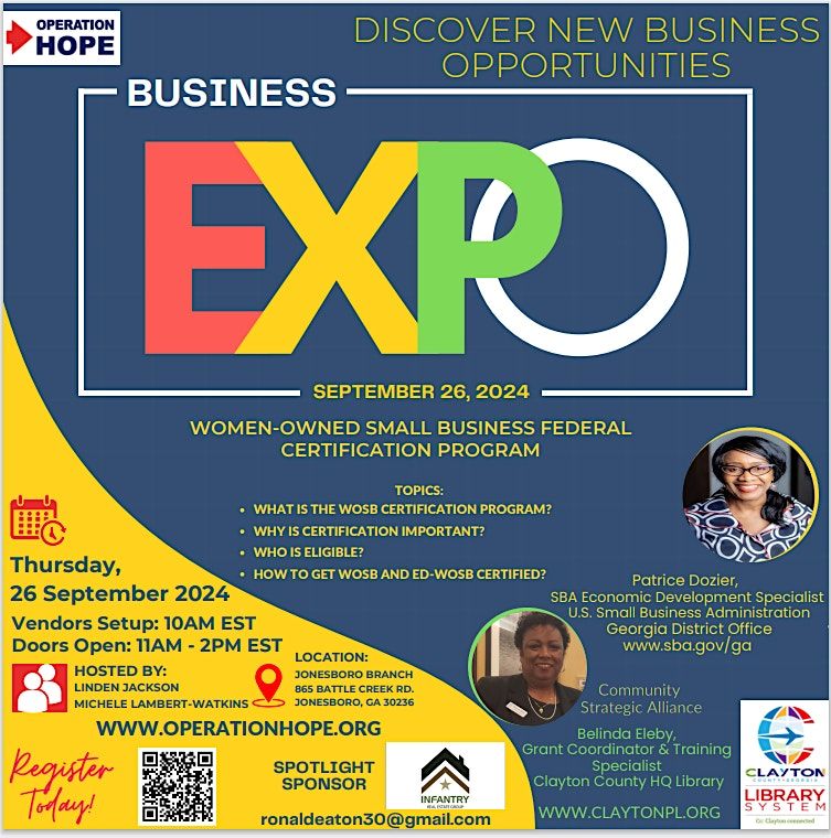 BUSINESS EXPO - WOSB CERTIFICATION