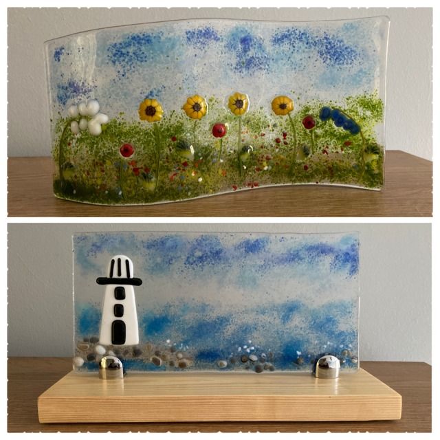 Fused glass workshop Wave or stand FULLY BOOKED 