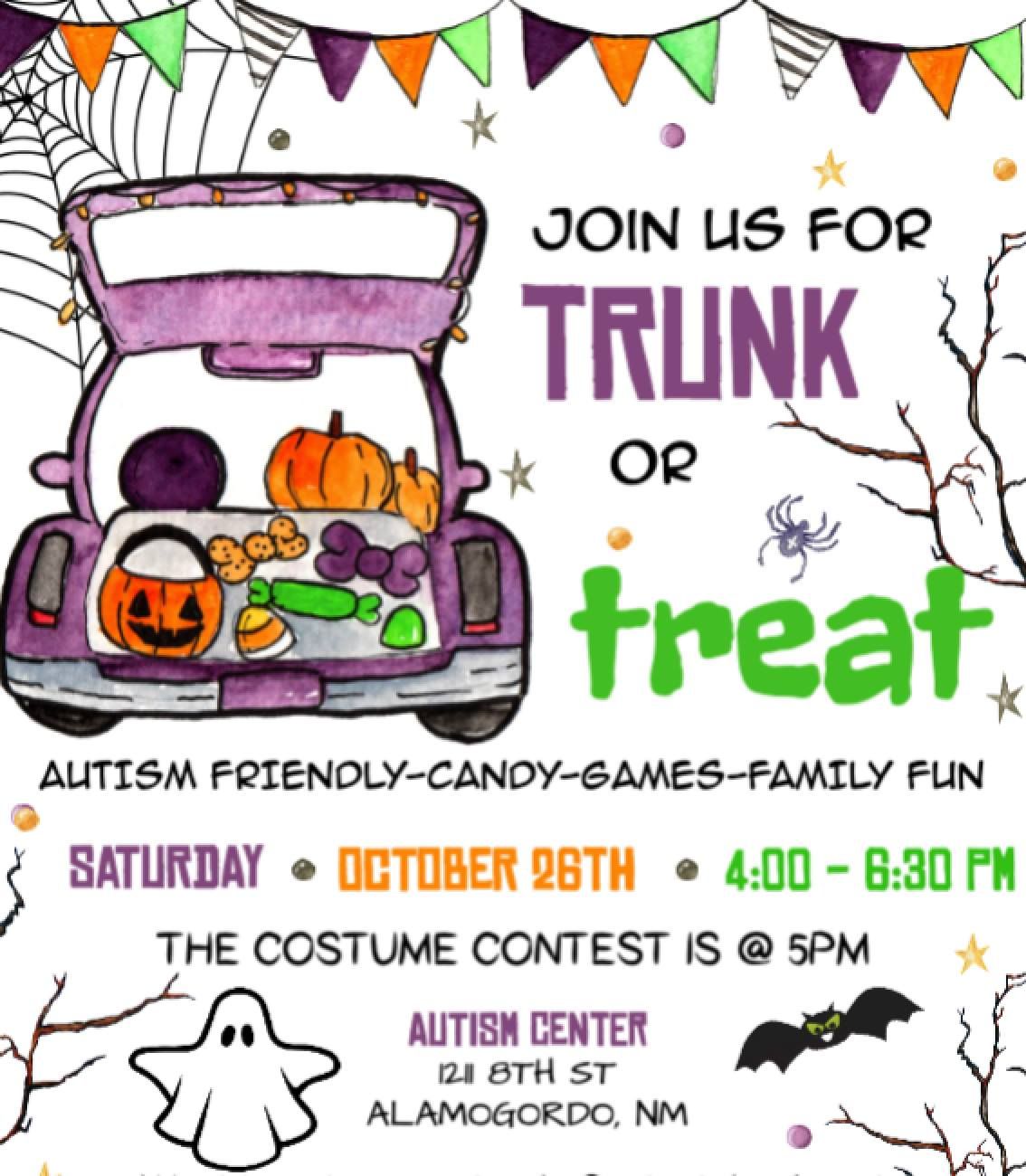 Autism Friendly Trunk or Treat - Alamogordo! 