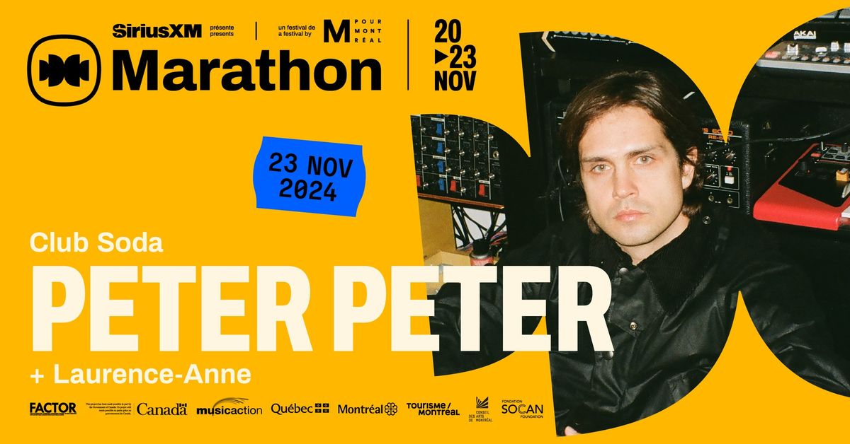 MARATHON : Peter Peter + Laurence-Anne