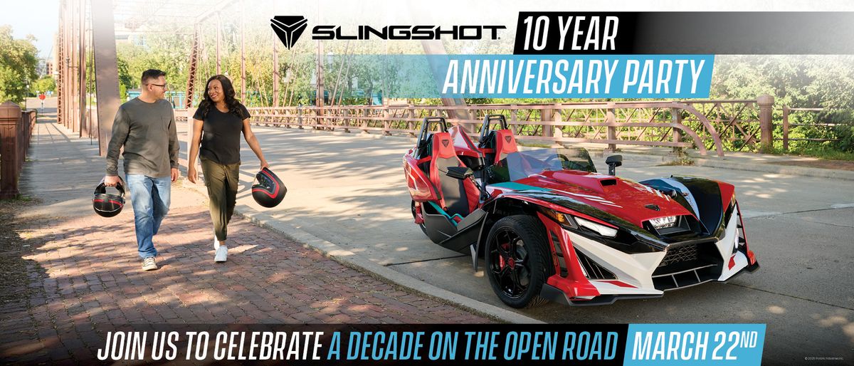 Polaris Slingshot 10 Year Anniversary Party